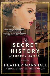 The Secret History of Audrey James by Heather Marshall cover image.