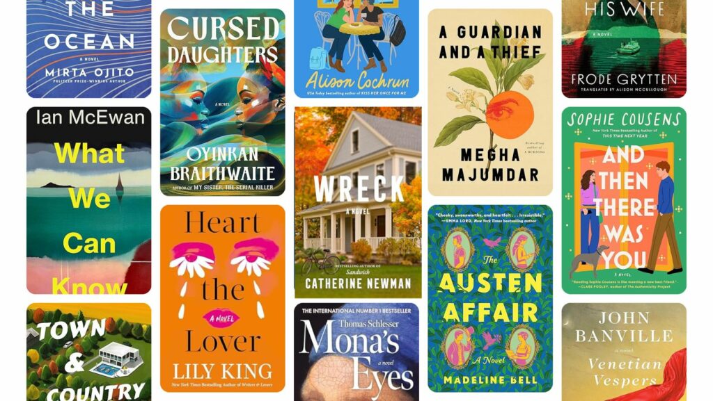 Grid image of covers for Best Books Fall 2025.