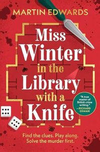 Miss Winter in the Library with a Knife by Martin Edwards cover image.