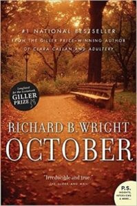 October by Richard B. Wright cover image.