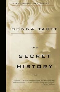 The Secret History by Donna Tartt cover image.
