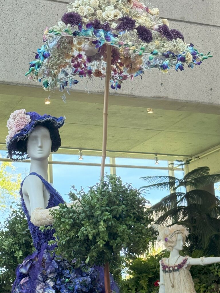 fleurs de villes downton - lady mary with a parasol