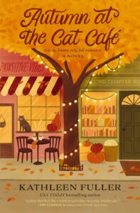 Autumn at the Cat Cafe by Kathleen Fuller cover image.