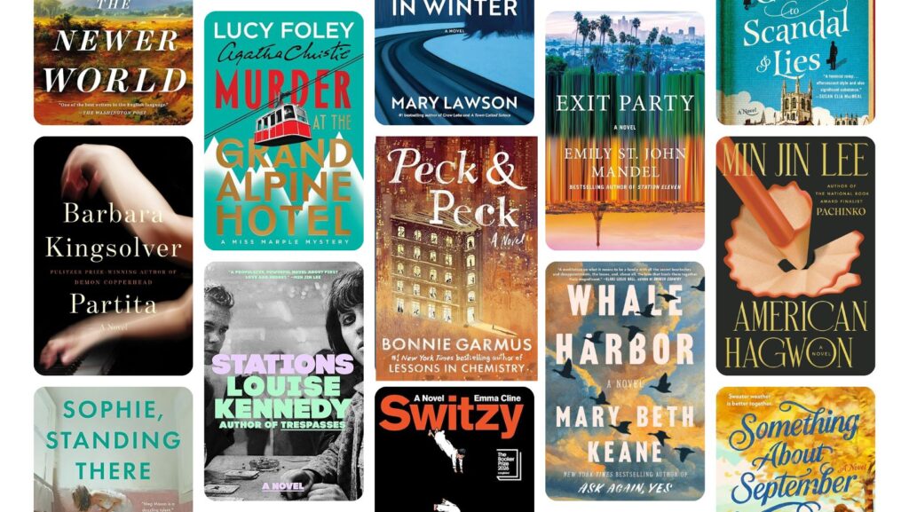grid image of book covers for fall 2026 best books to read.